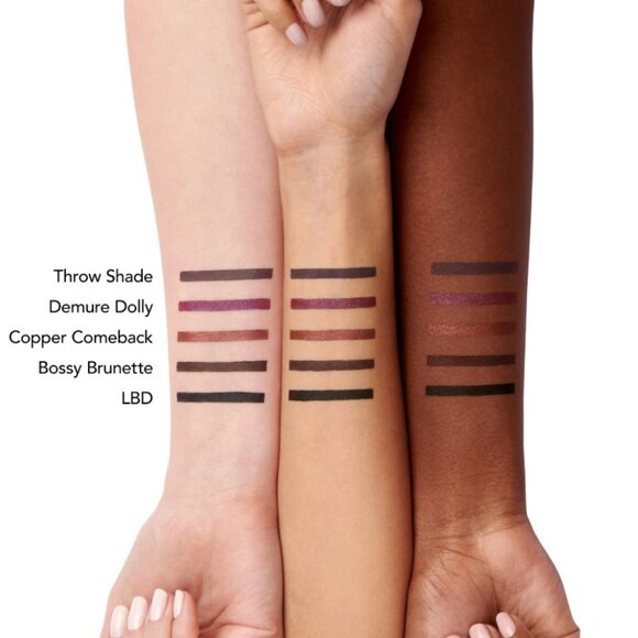 NIB Buxom POWER LINE™ 12 HR* LASTING EYELINER in BOSSY BRUNETTE 0.12 g - Picture 9 of 13